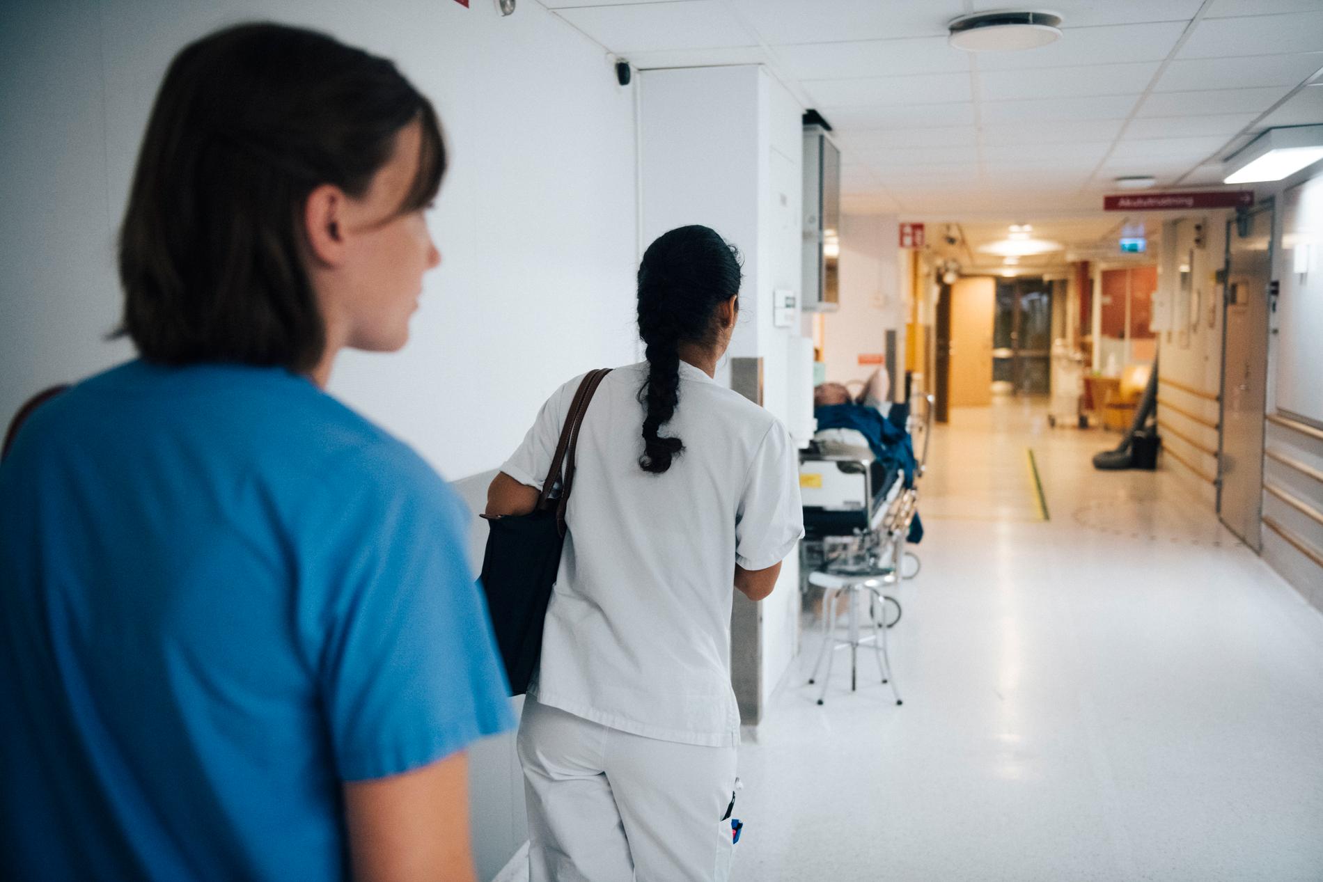 I dag anmälde fackförbunden på Danderyds sjukhus situationen till Arbetsmiljöverket. 