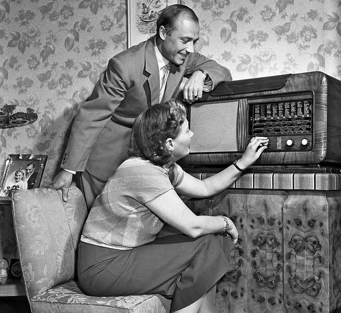 DÅ År 1950 var radion ett omtyckt inslag i svenska hem – men jämfört med i dag var utbudet var minst sagt begränsat.