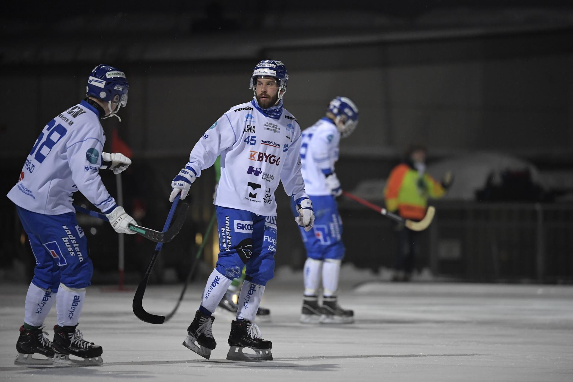 IFK Motala lämnar elitserien i bandy för att börja om i division 1. Arkivbild.