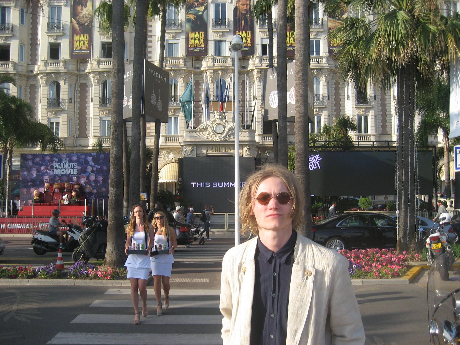 Ulrik Munther i Cannes.