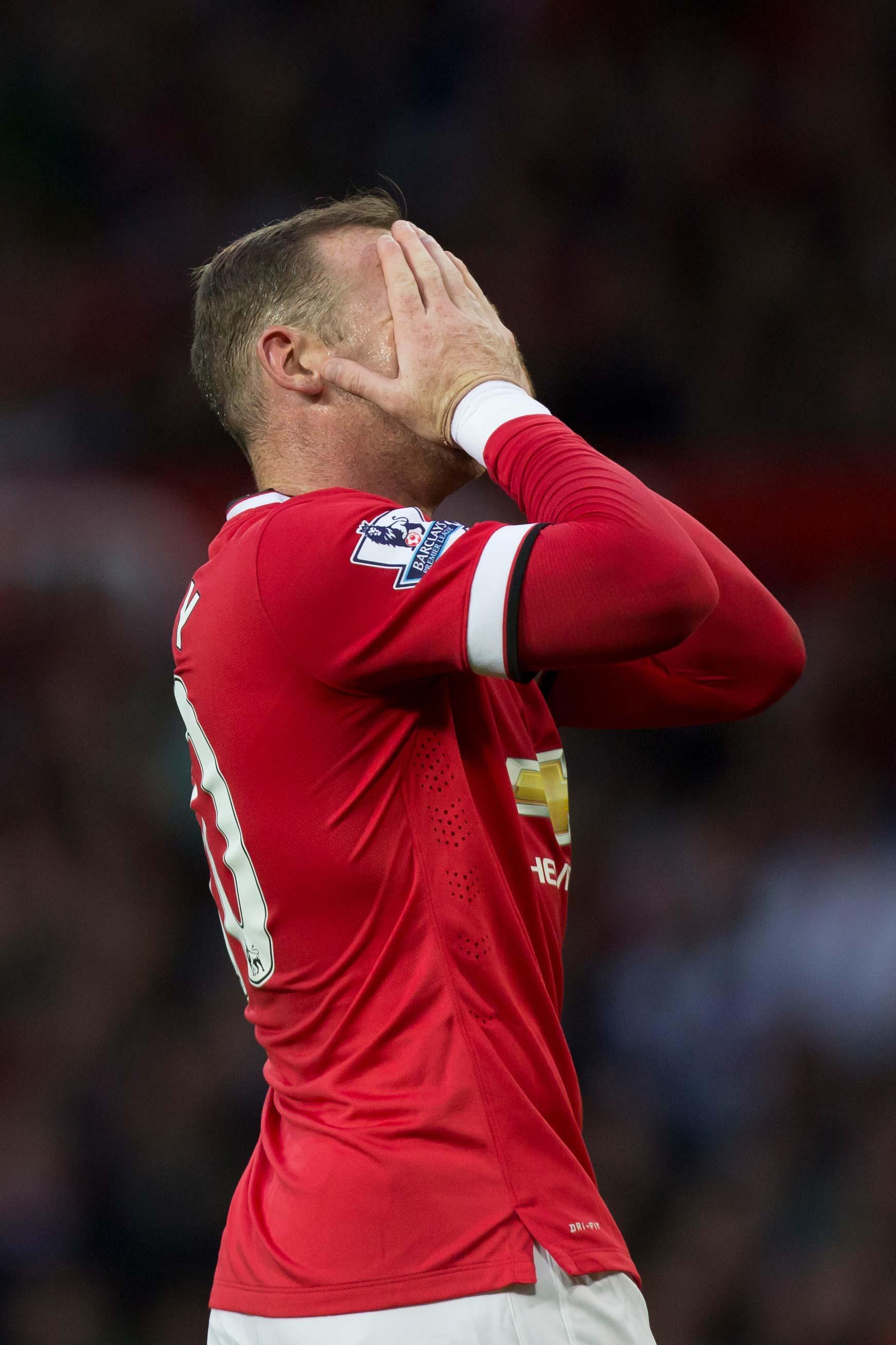 United-kaptenen Wayne Rooney.