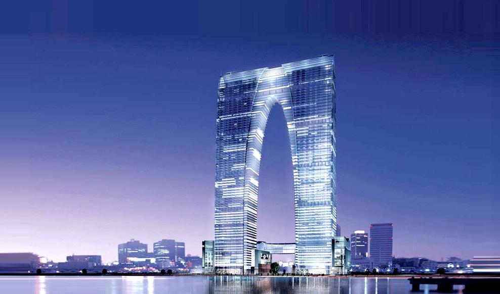 Kina har spenderbyxorna på – skyskrapan i Suzhou går loss på inte mindre än 4,5 miljarder kronor.