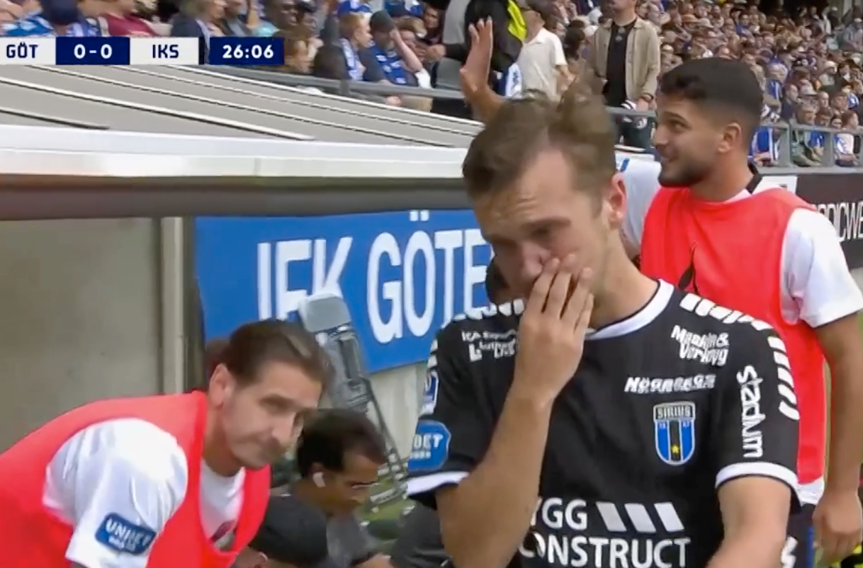 Patrik Karlsson Lagemyr lämnade i tårar. 