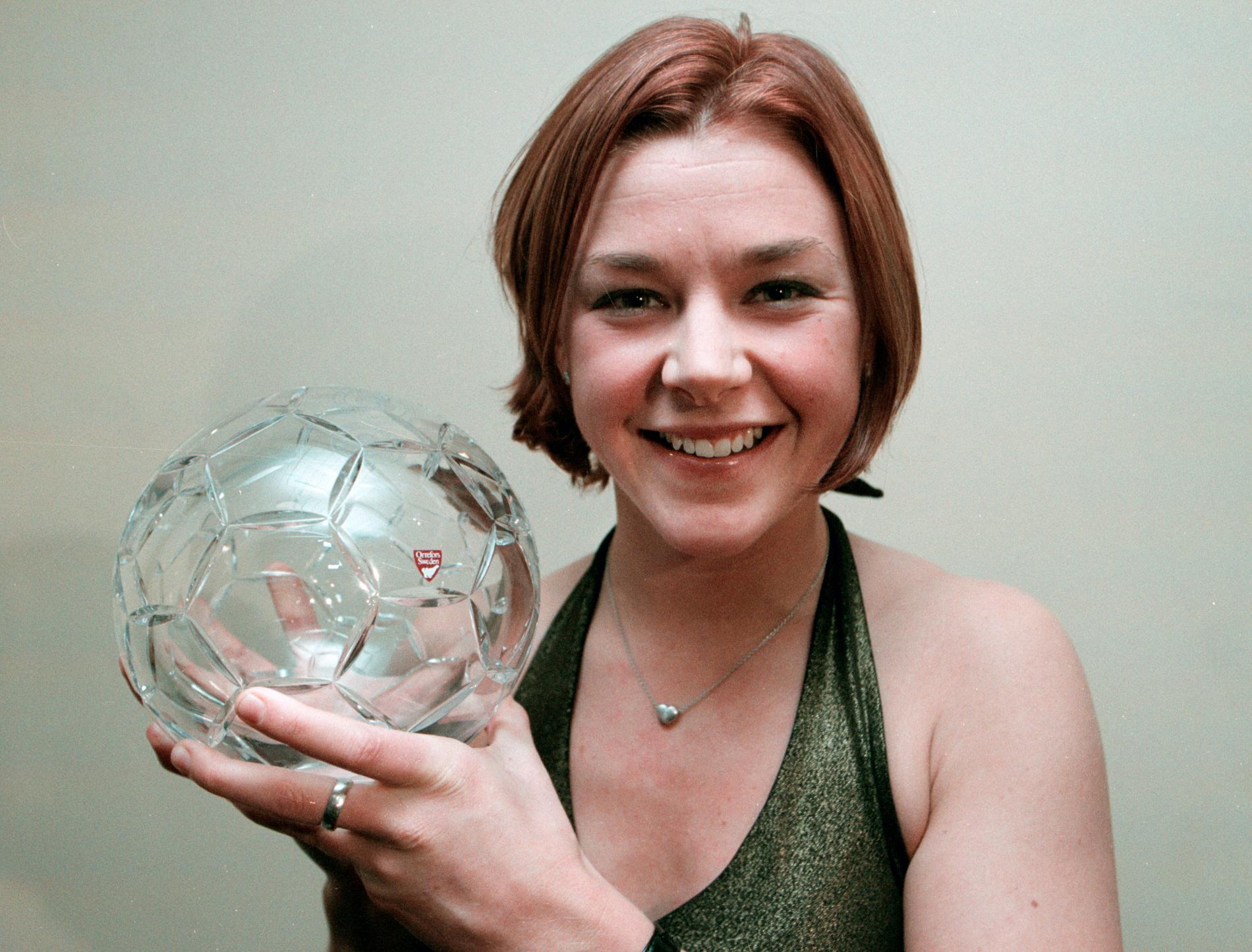 Tina Nordlund fick Diamantbollen år 2000.