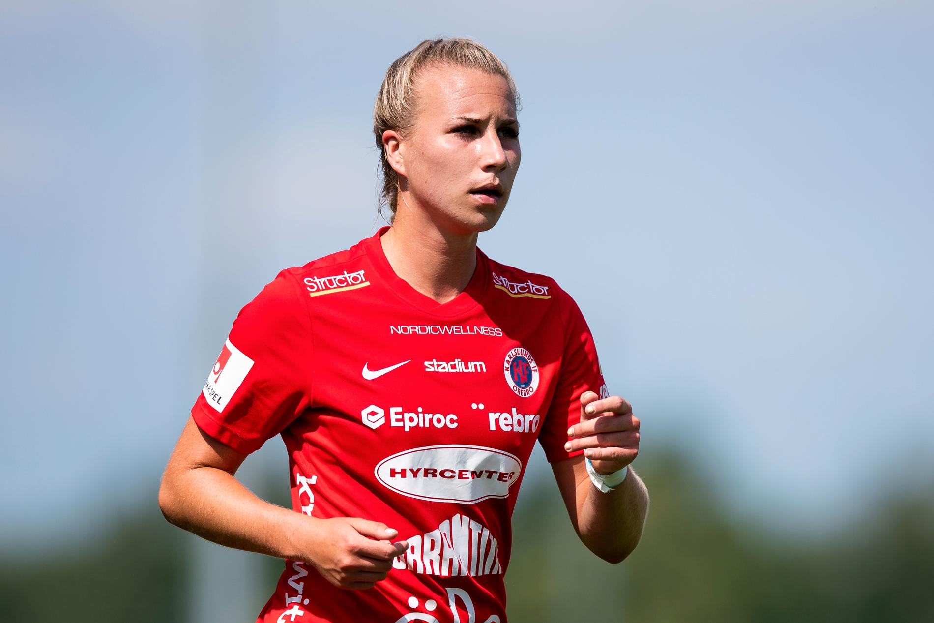 Jenna Hellstrom, anfallare i KIF Örebro.