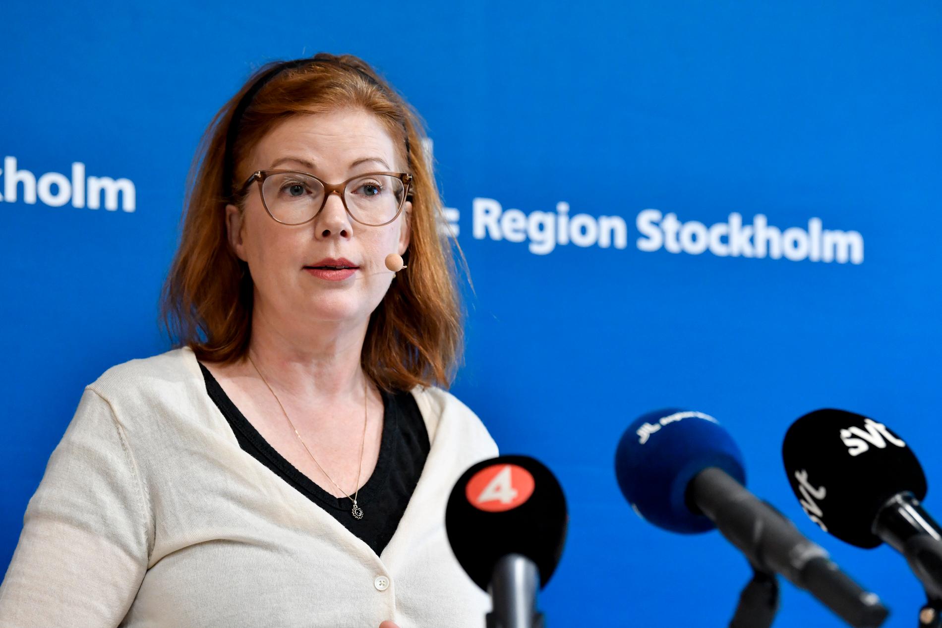 Anna Starbrink (L), hälso- och sjukvårdsregionråd i Stockholm. Arkivbild.