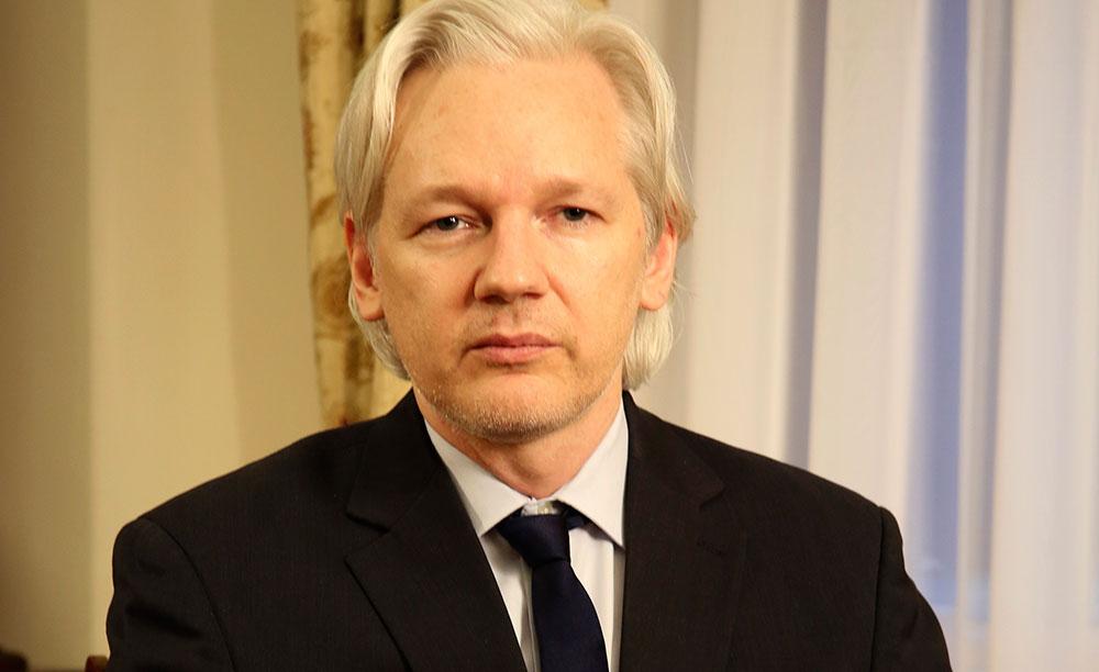 Julian Assange har bott på Ecuadors ambassad i London sedan 2012.