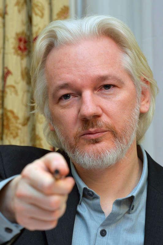 Julian Assange, grundare av Wikileaks.