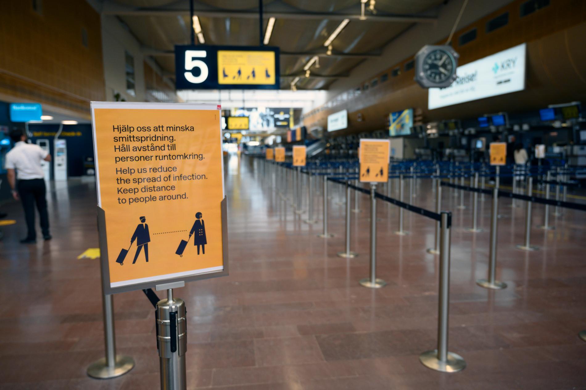 Arlanda terminal 5. Arkivbild. 