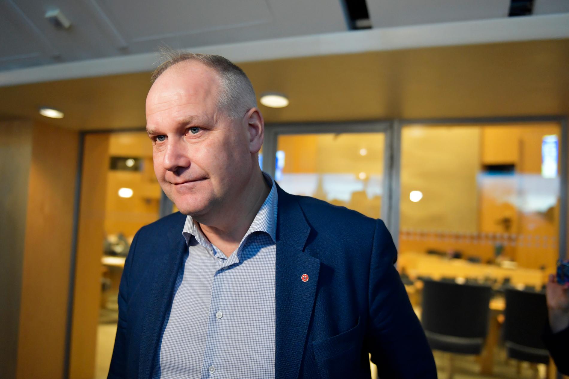 Vänsterpartiets ledare Jonas Sjöstedt. Arkivbild.