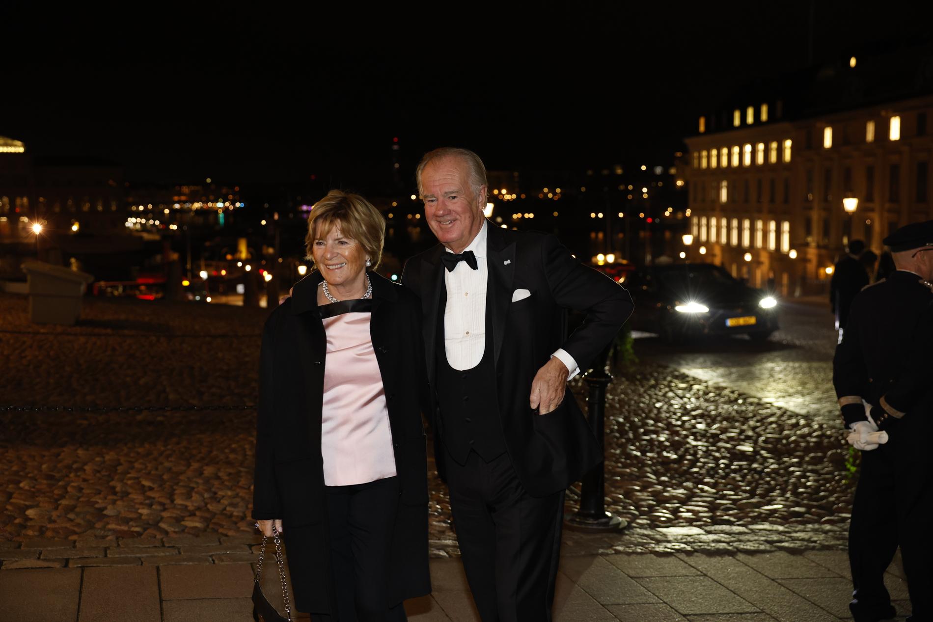 H&M-miljardären Stefan Persson och frun Carolyn Denise Persson.