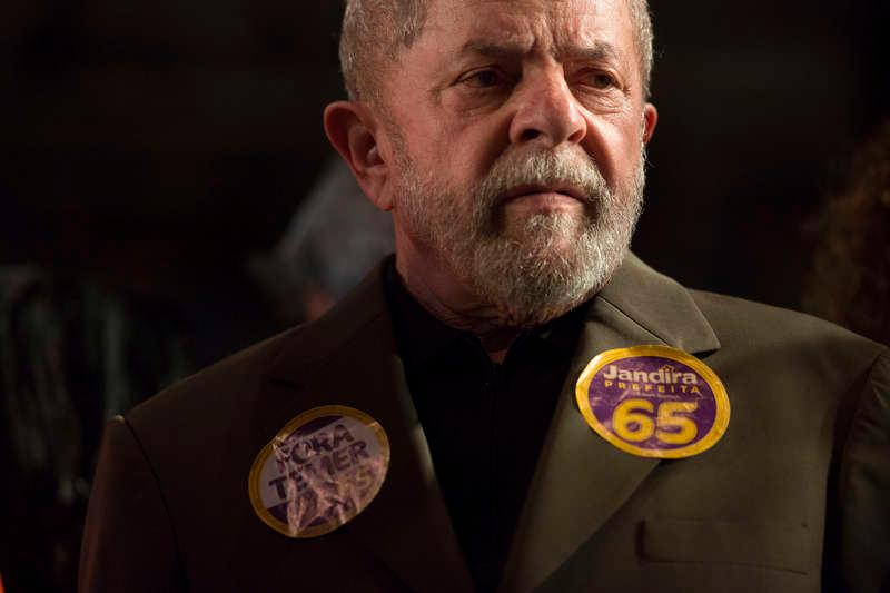 Arbetarpartiets (PT) ledare Luiz Inácio Lula da Silva. 