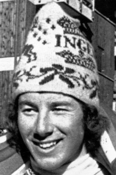 ”Stenis” i Stenmarksmössan i december 1974 när han vunnit första världscupssegern.