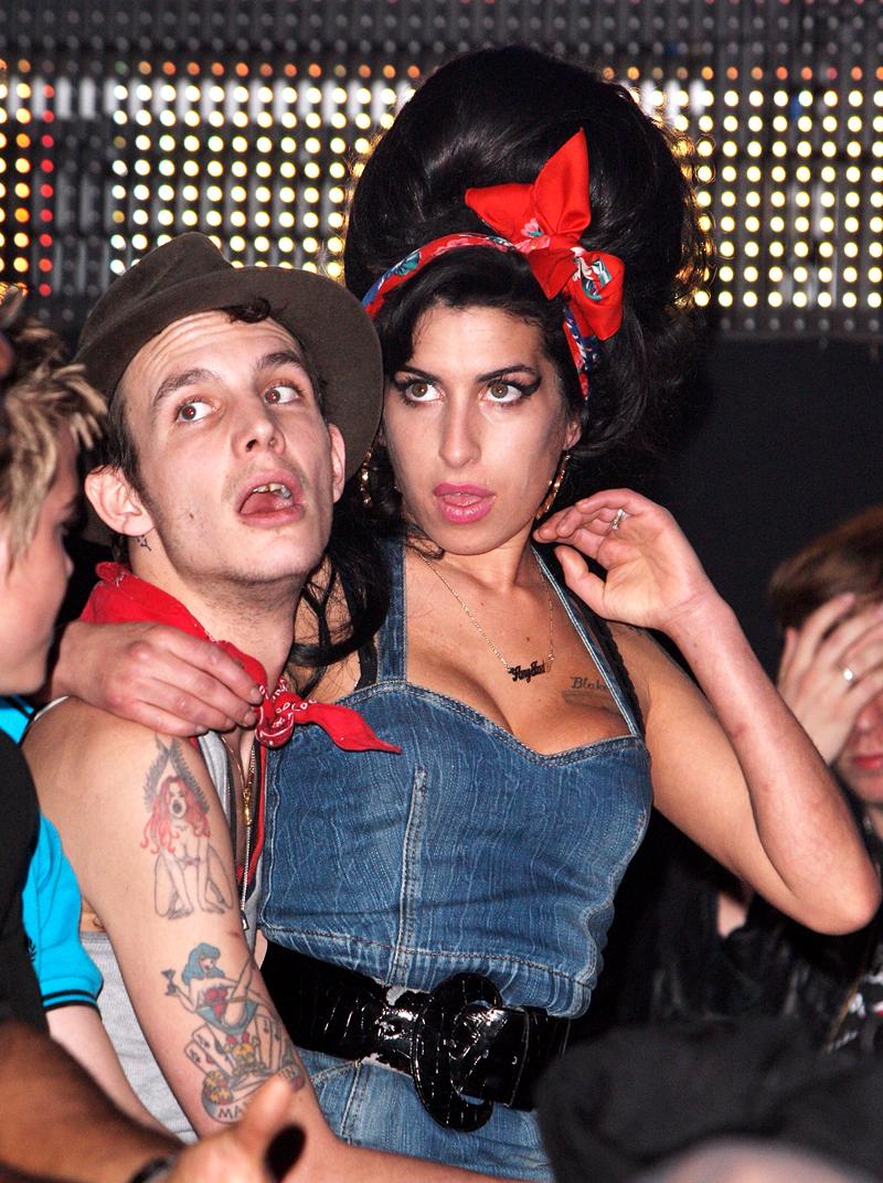 Amy Winehouse och Blake Fielder–Civils var gifta 2007-2009.