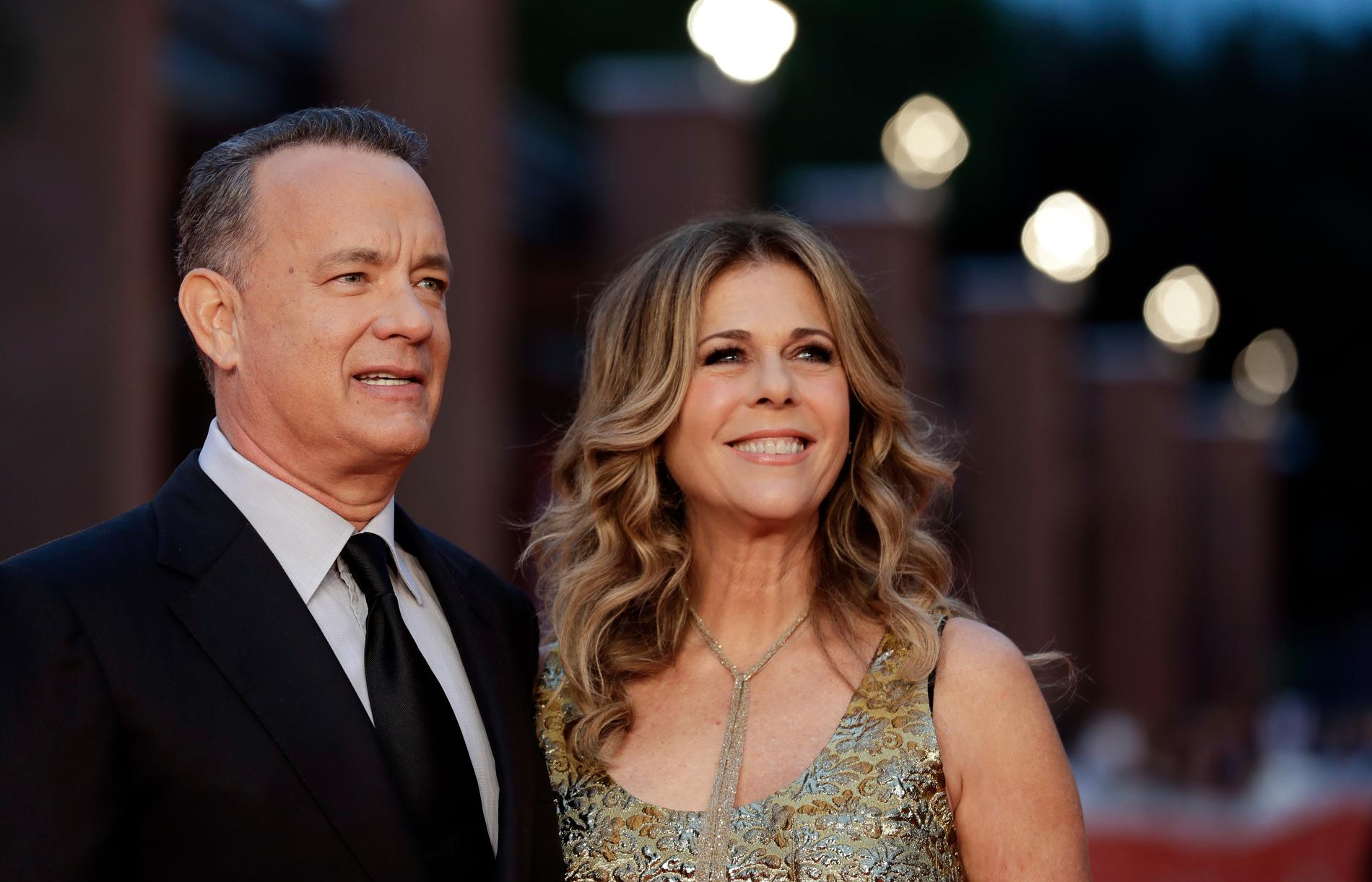 Tom Hanks och hustrun Rita Wilson har smittats med coronaviruset.