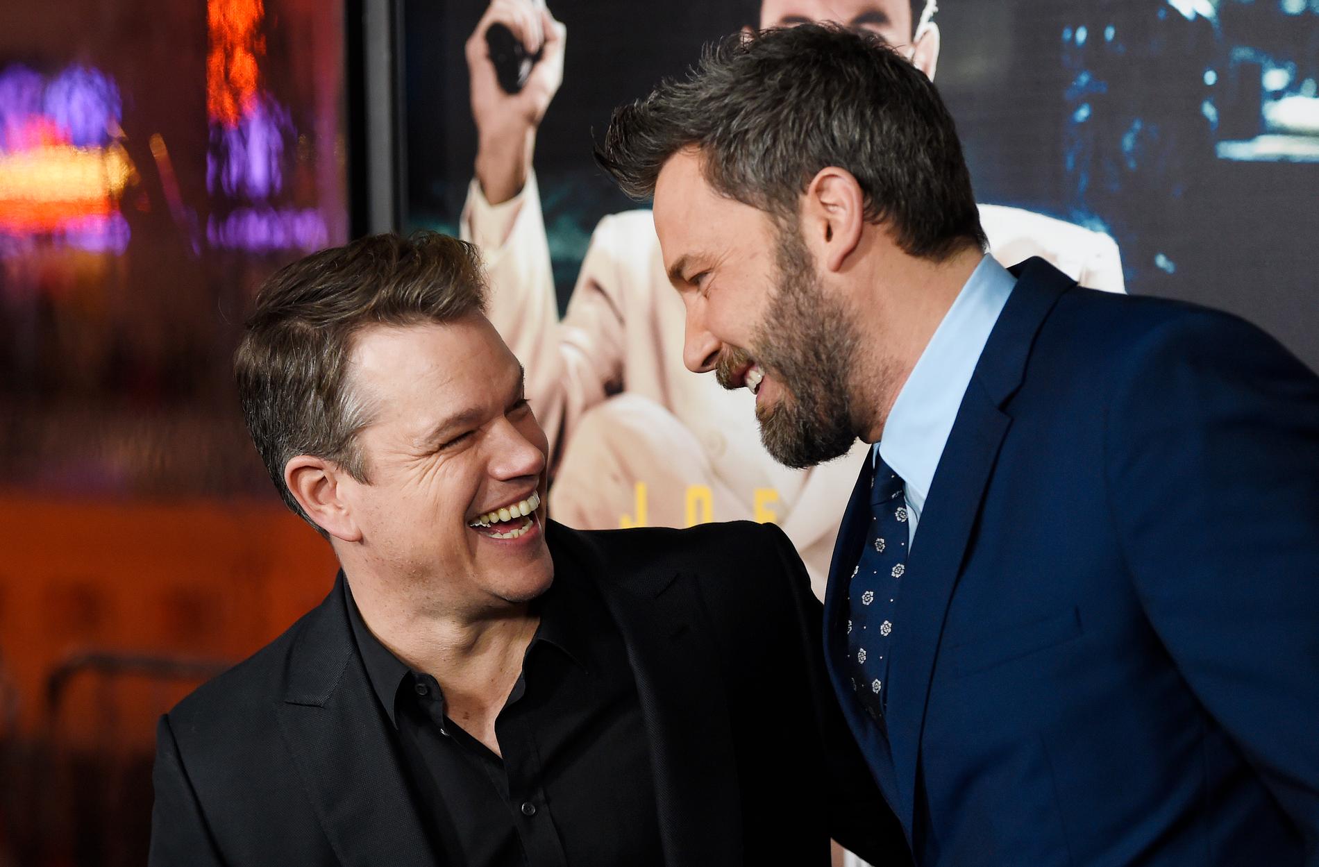 Ben Affleck och Matt Damon. Arkivbild.