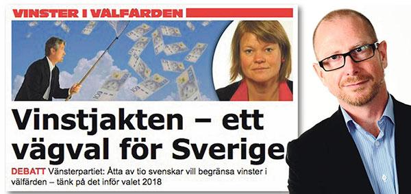 Håkan Tenelius svarar Vänsterpartiets Ulla Andersson.