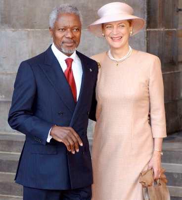 "DET ÄR MITT PARADIS" Kofi och Nane Annan har nu ett eget sommarhus i blekingska Svalemåla att dra sig undan världen i. - Blekinge är mitt paradis, har Kofi Annan sagt.