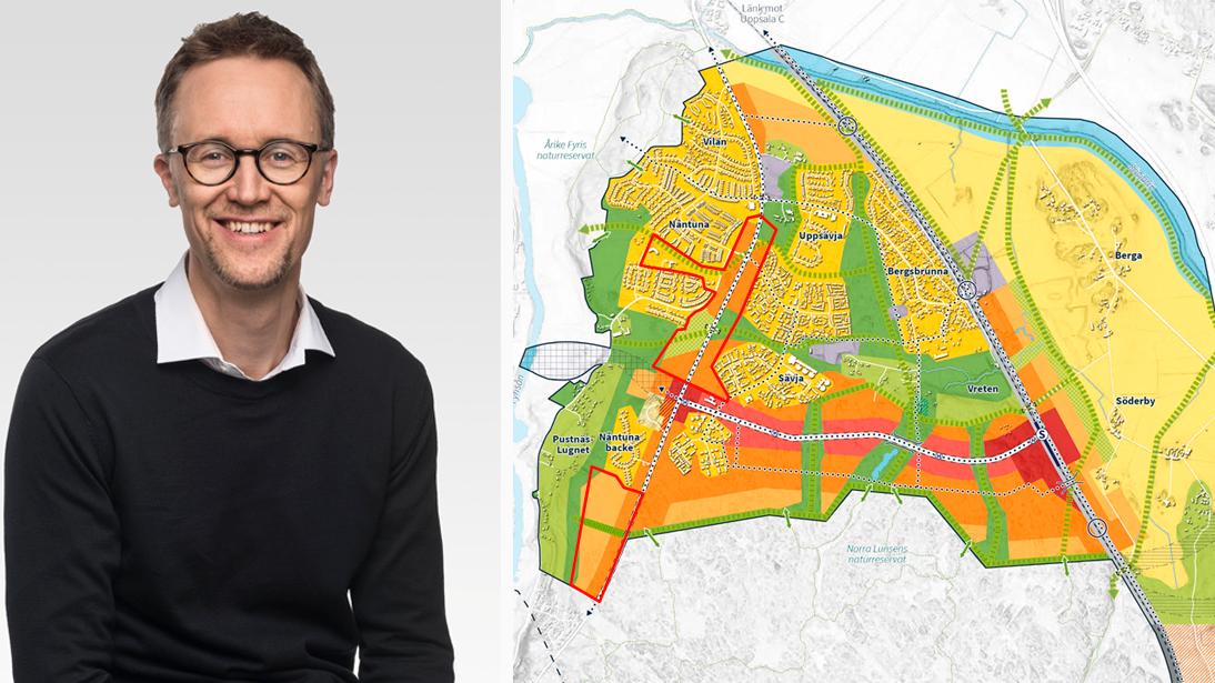 Germund Landqvist är projektledare för det nya projektet, Sydöstra staden.