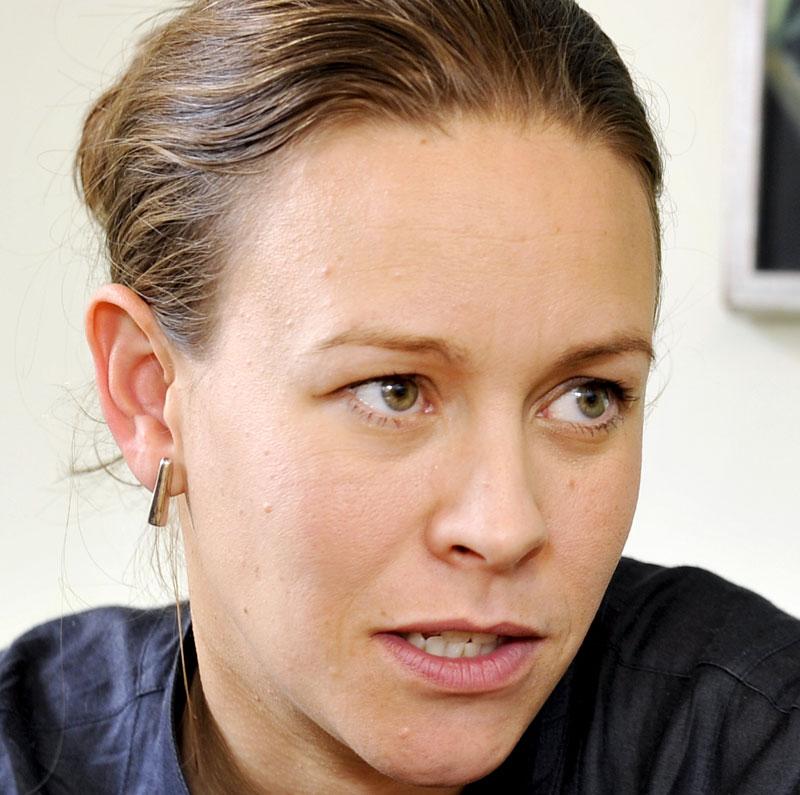 Miljöpartiets språkrör Maria Wetterstrand.