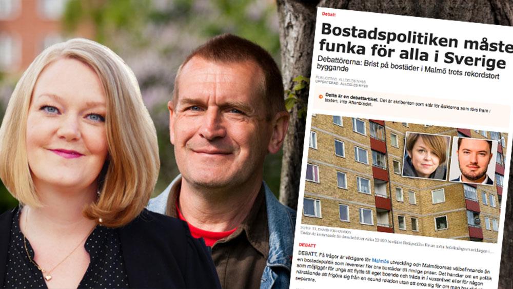 Vi såg inte inrättandet av ett expertråd för bostadsfrågor som motiverat. Därför röstade vi nej och fällde förslaget. Det är inte fler utredningar som behövs, utan politisk handling. Bygg bort bostadsbristen, skriver  Emma-Lina Johansson och Anders Skans (V).
