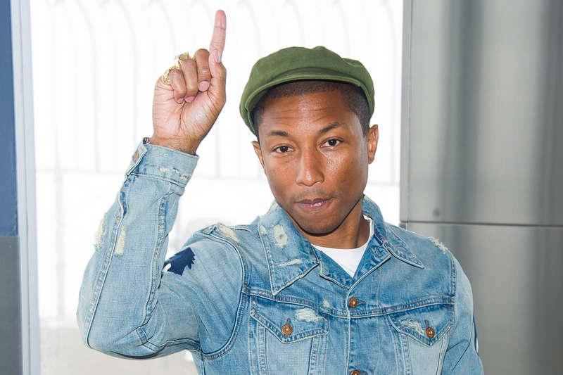 Pharrell Williams gillade att äta kyckling.