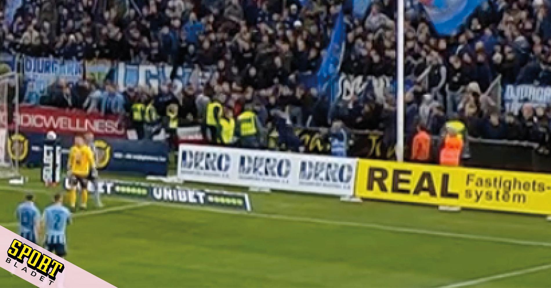 Djurgården Fotboll: Supportrarna kallade på hjärtstartare