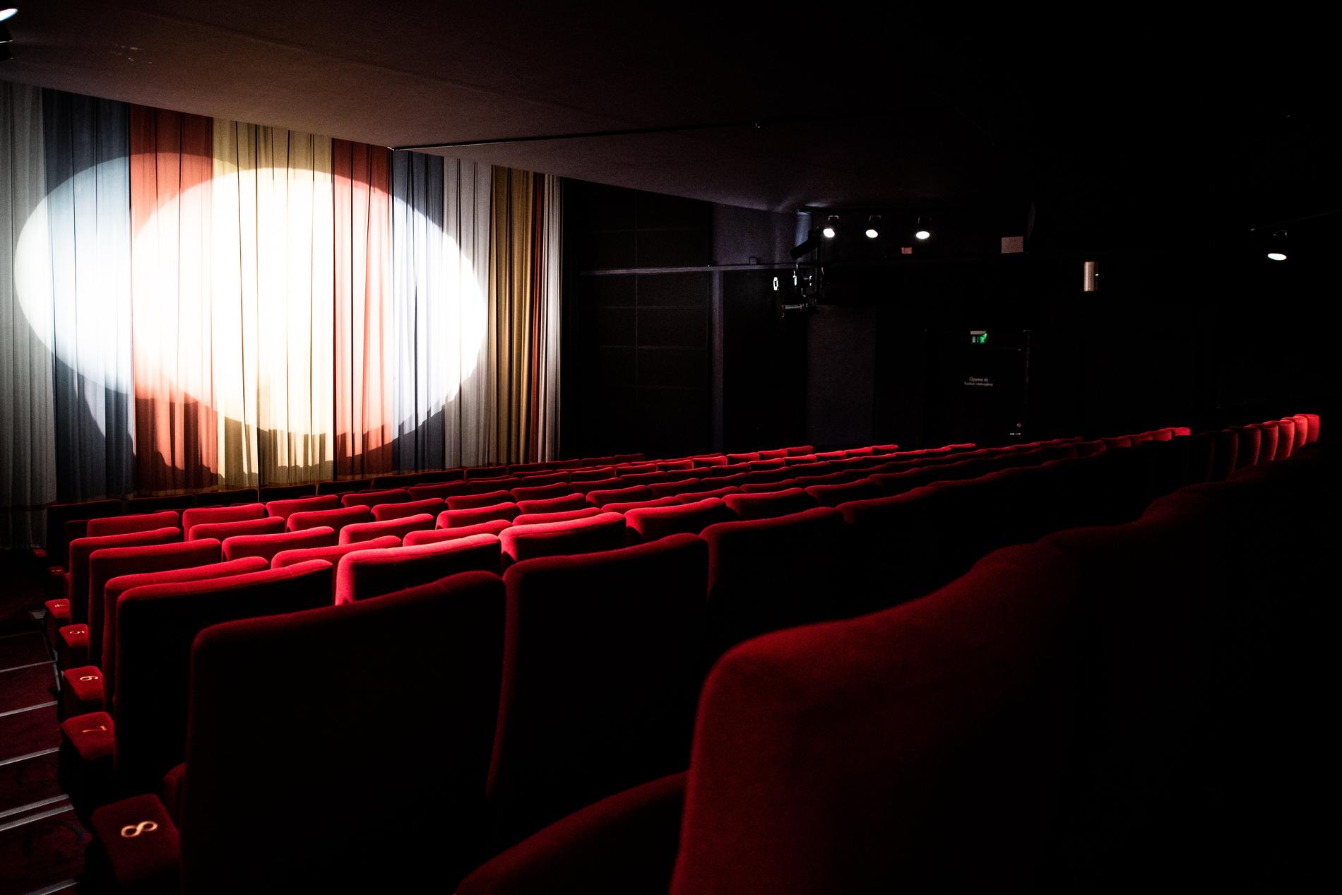 Svenska filmer lockade få besökare på bio. Arkivbild.