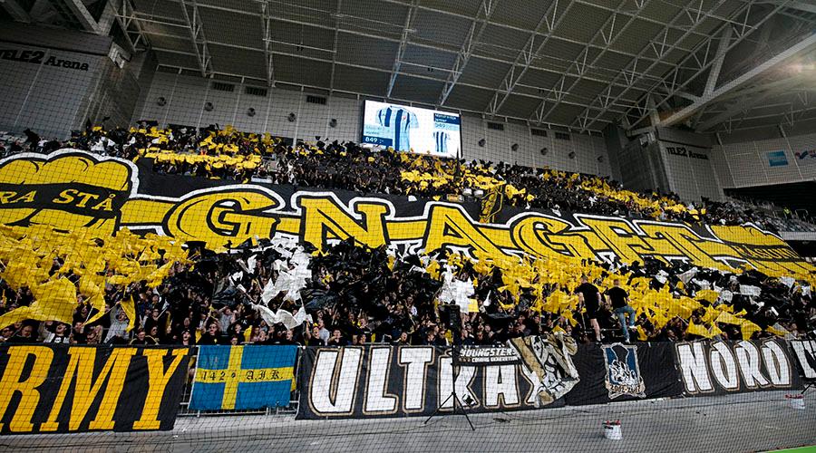 AIK-supportrar.