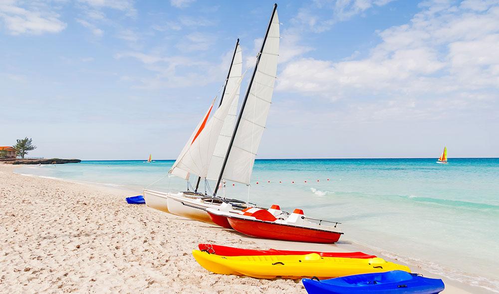 Varadero Beach på Kuba är nummer två på listan. 