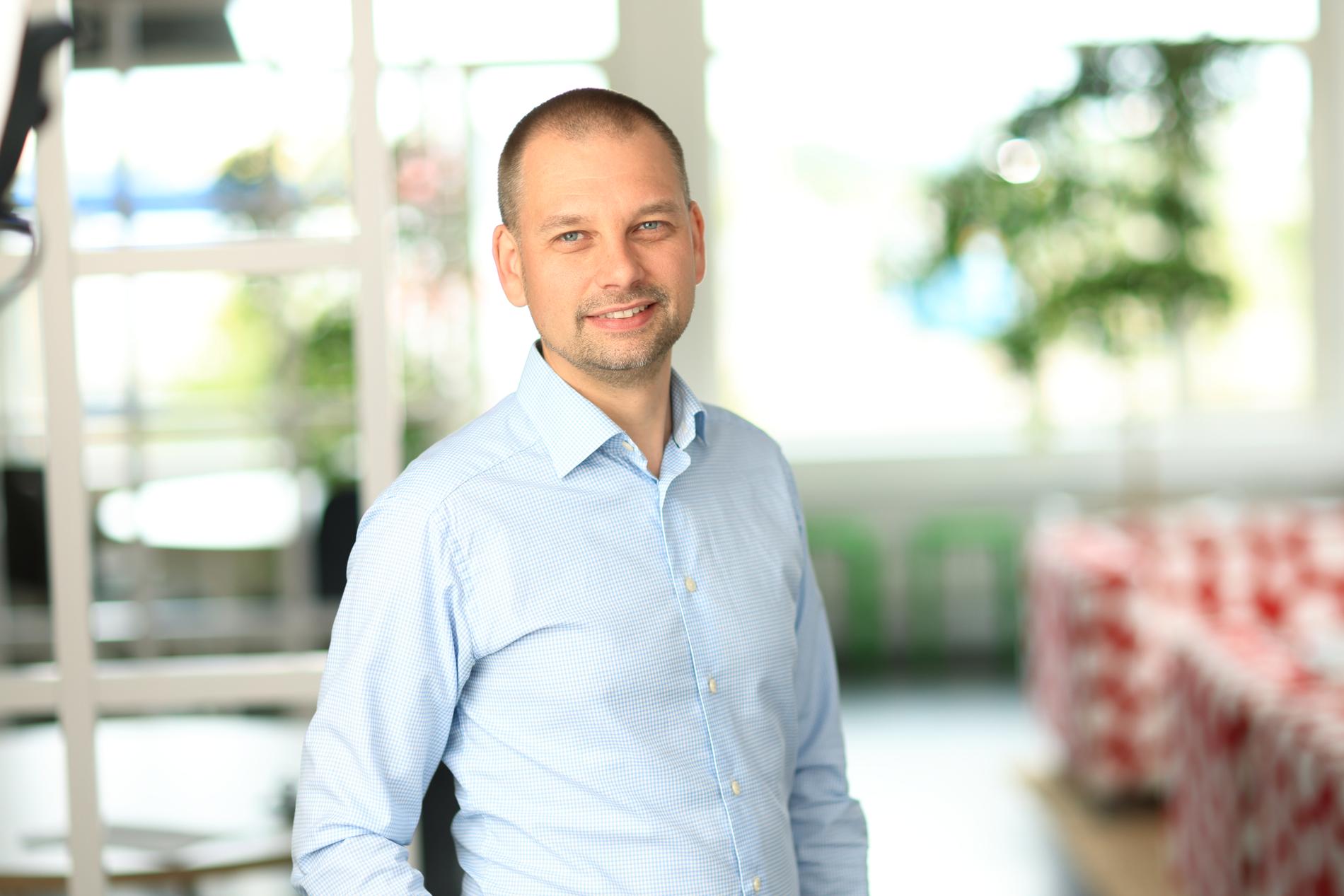 Marcus Carlsson, landschef för Ikea Food.