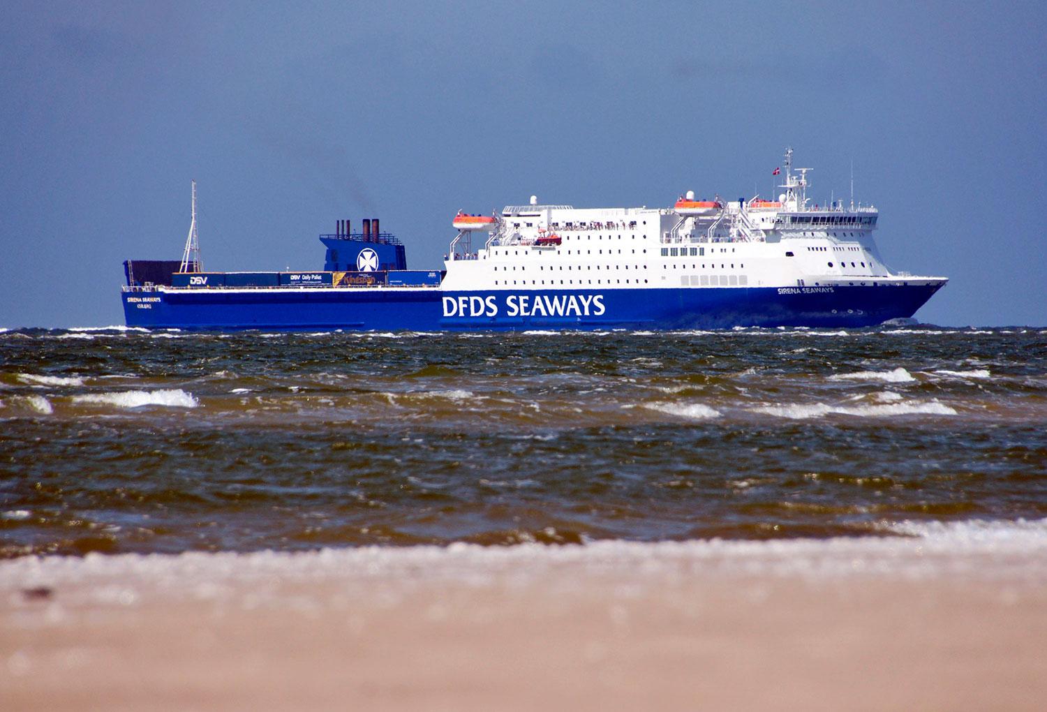 Sista Englandsbåten Sirena Seaways försvinner i september.