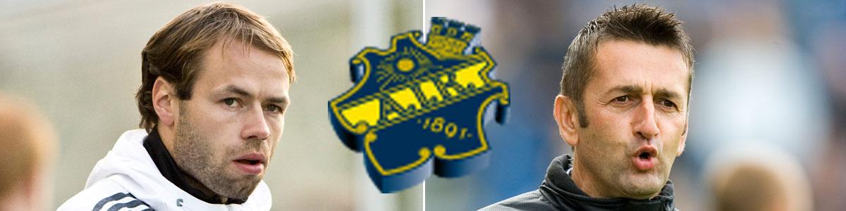 De spelade tillsammans i AIK – nu ska Andreas Alm och Nebojsa Novakovic träna laget. Alm blir chefstränare och får ett kontrakt på två–tre år.