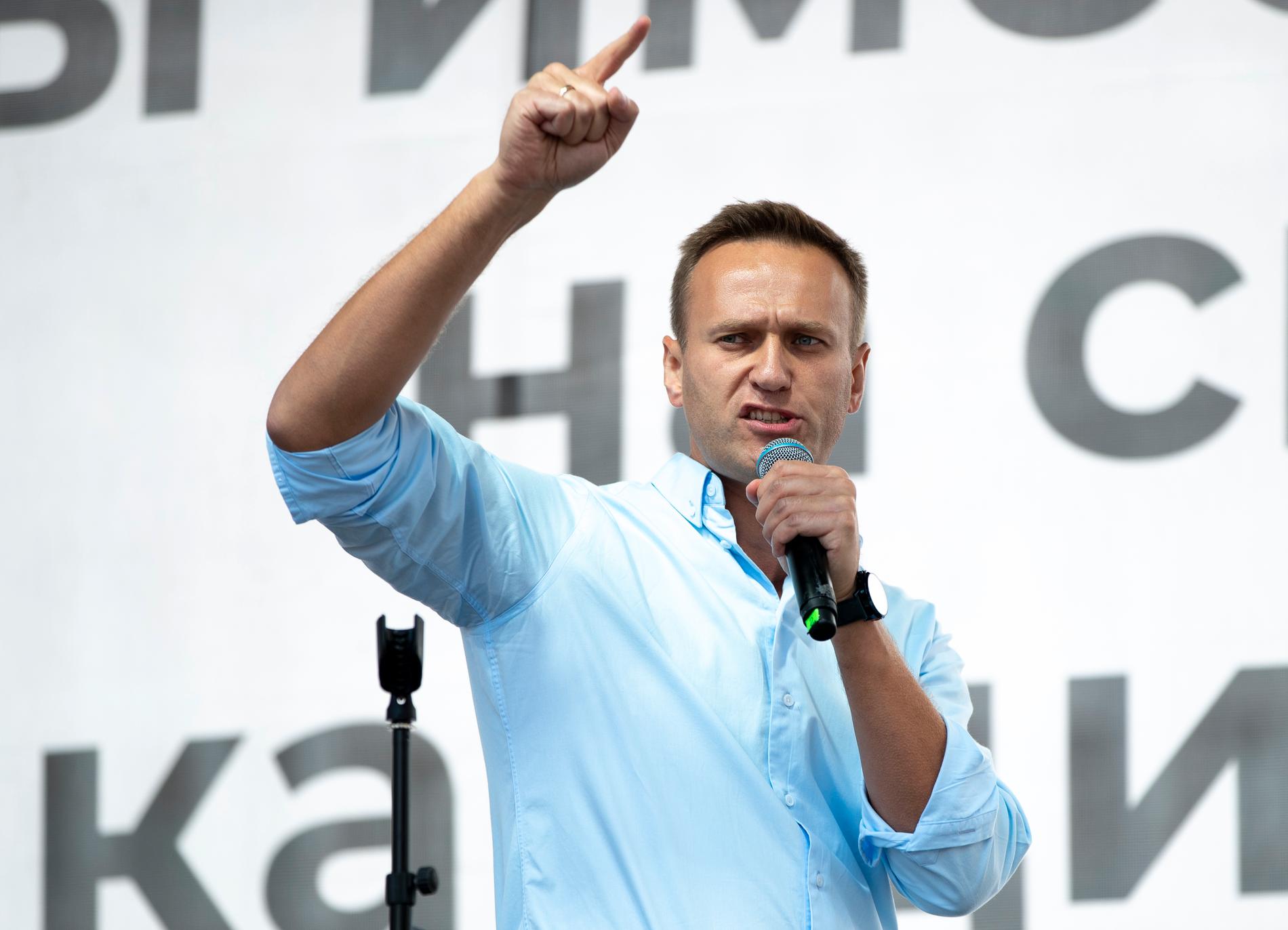 Oppositionsledaren Aleksej Navalnyj har länge varit en nagel i ögat för den ryska regimen. Arkivbild.