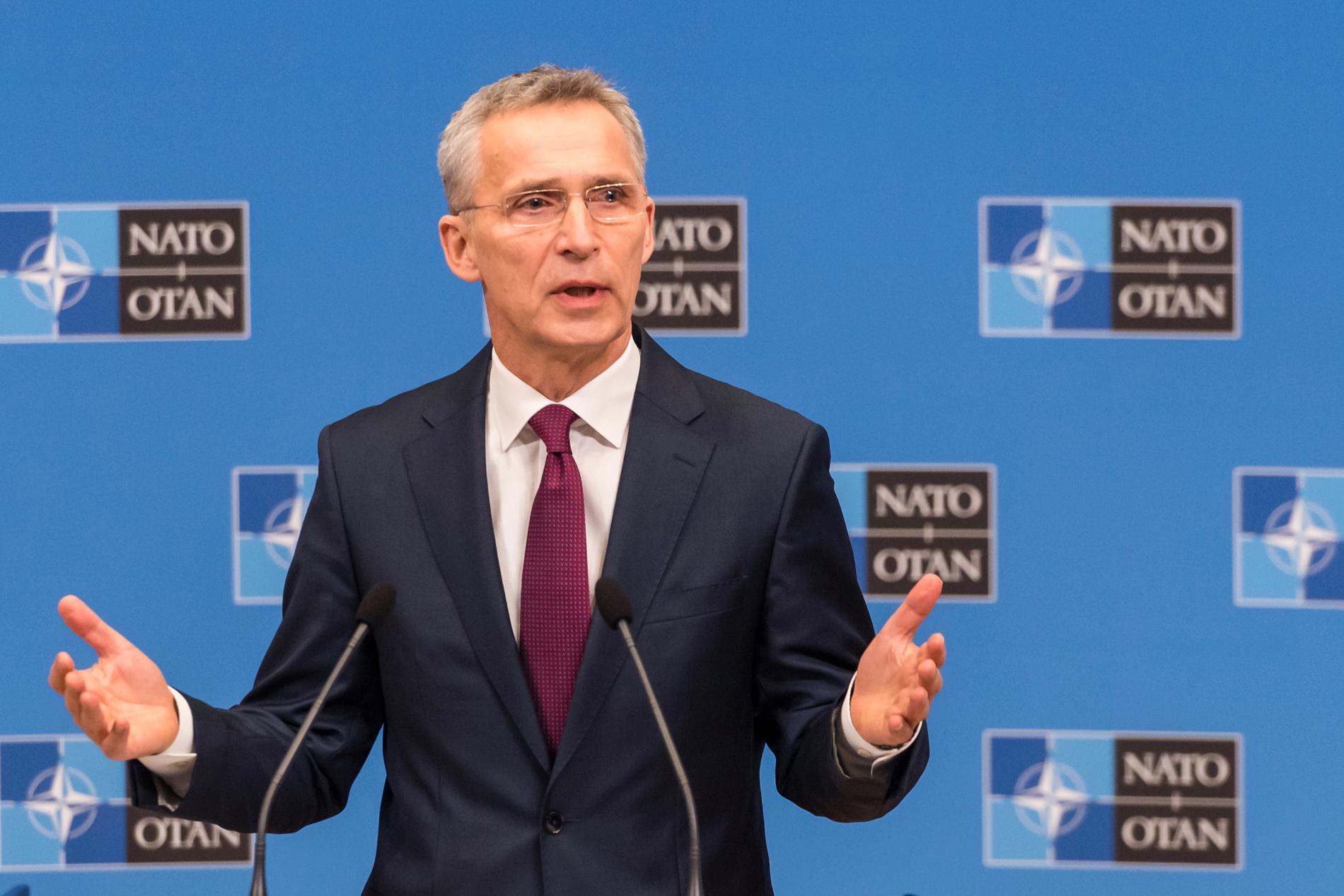 Natos generalsekreterare Jens Stoltenberg. Arkivbild.