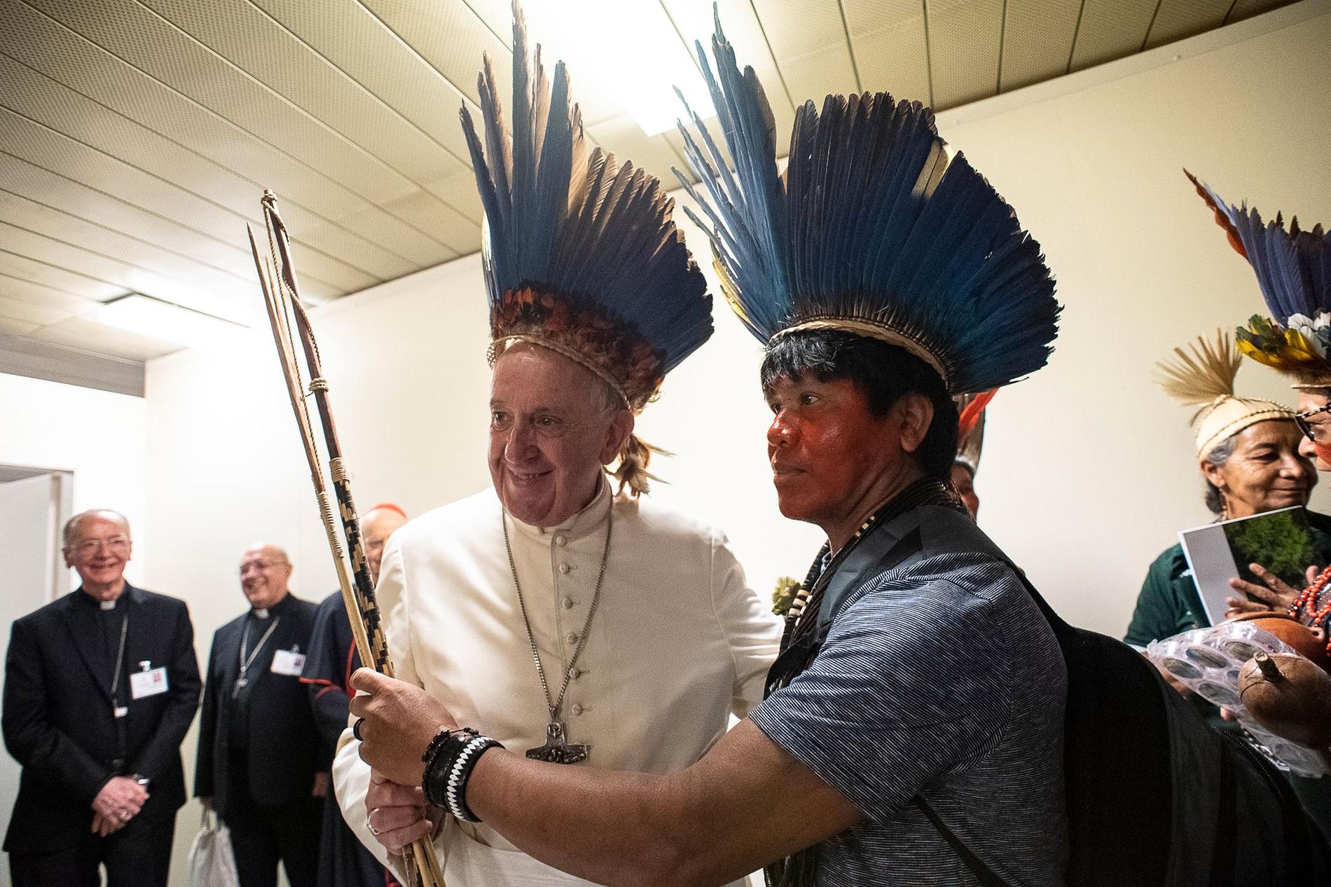 Påven Franciskus ber om ursäkt för en uppmärksammad stöld.