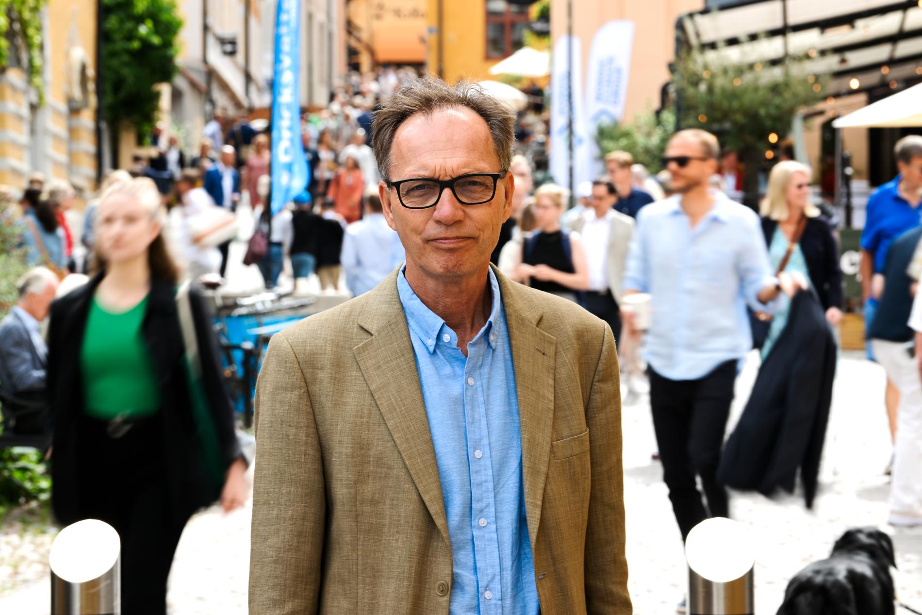 Jan Bertoft, generalsekreterare för Sveriges konsumenter, välkomnar Handelsbankens besked om mjukare boräntekrav. Arkivbild.