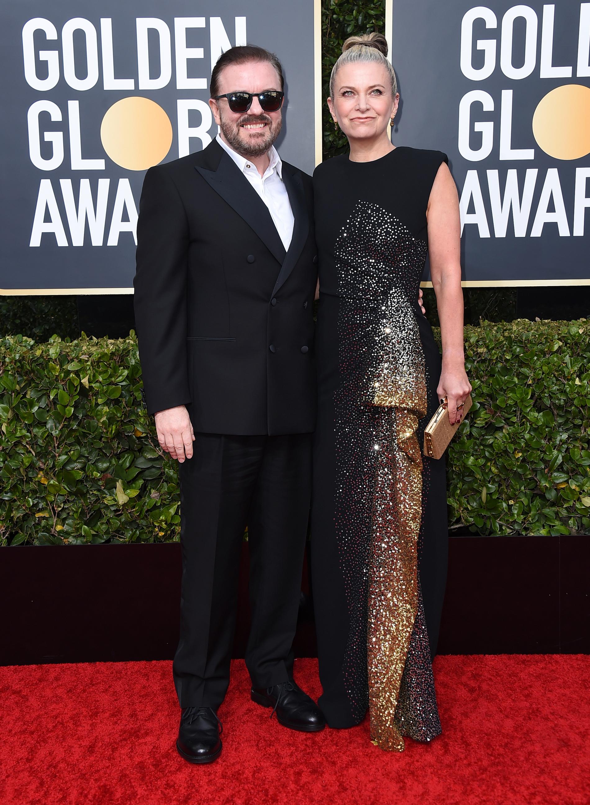 Ricky Gervais och Jane Fallon