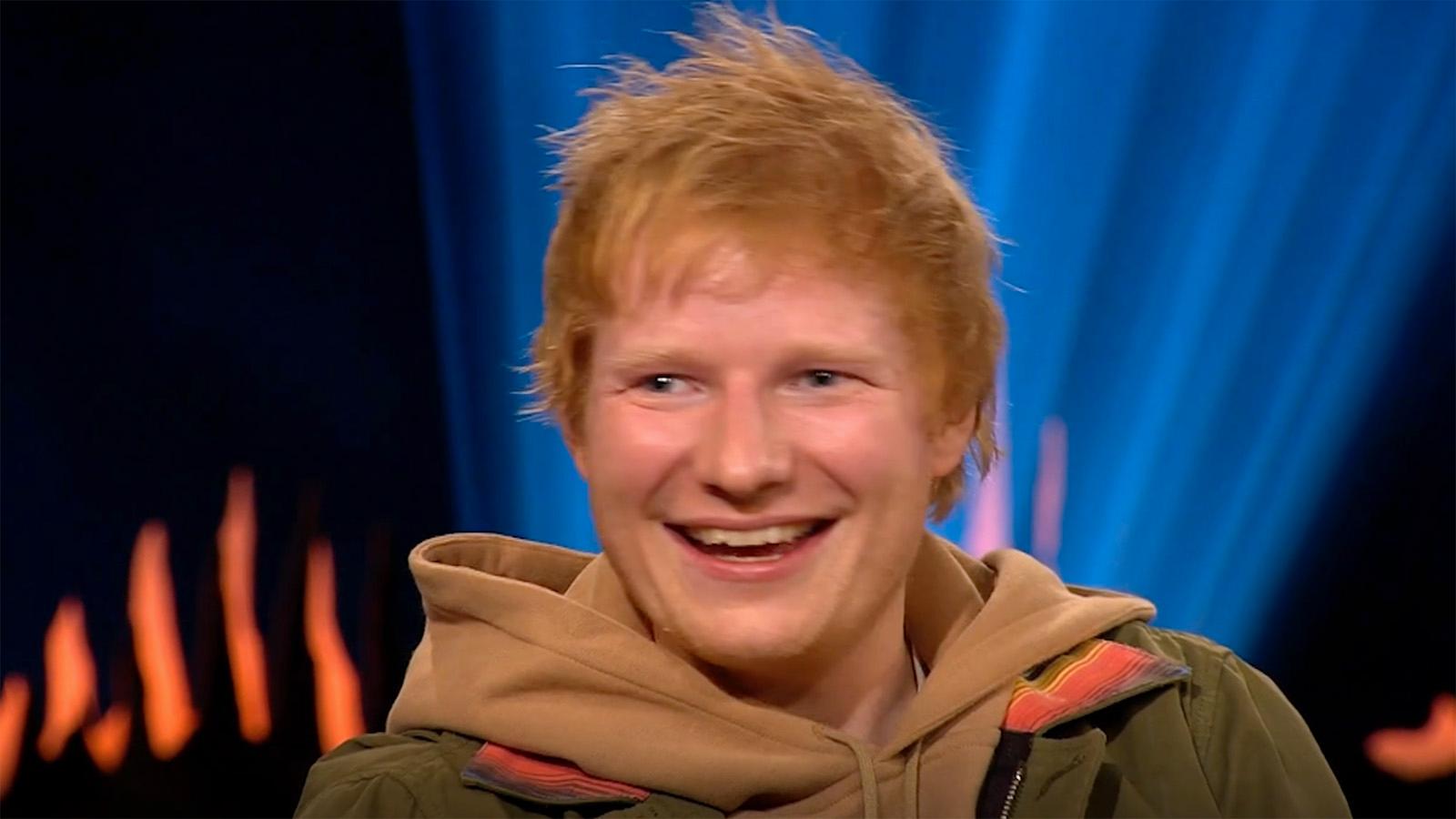 Ed Sheeran i ”Skavlan”. 
