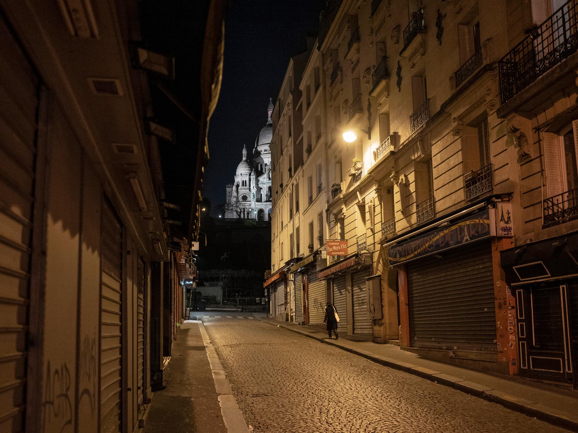 Nattligt utegångsförbud för barn i fransk stad