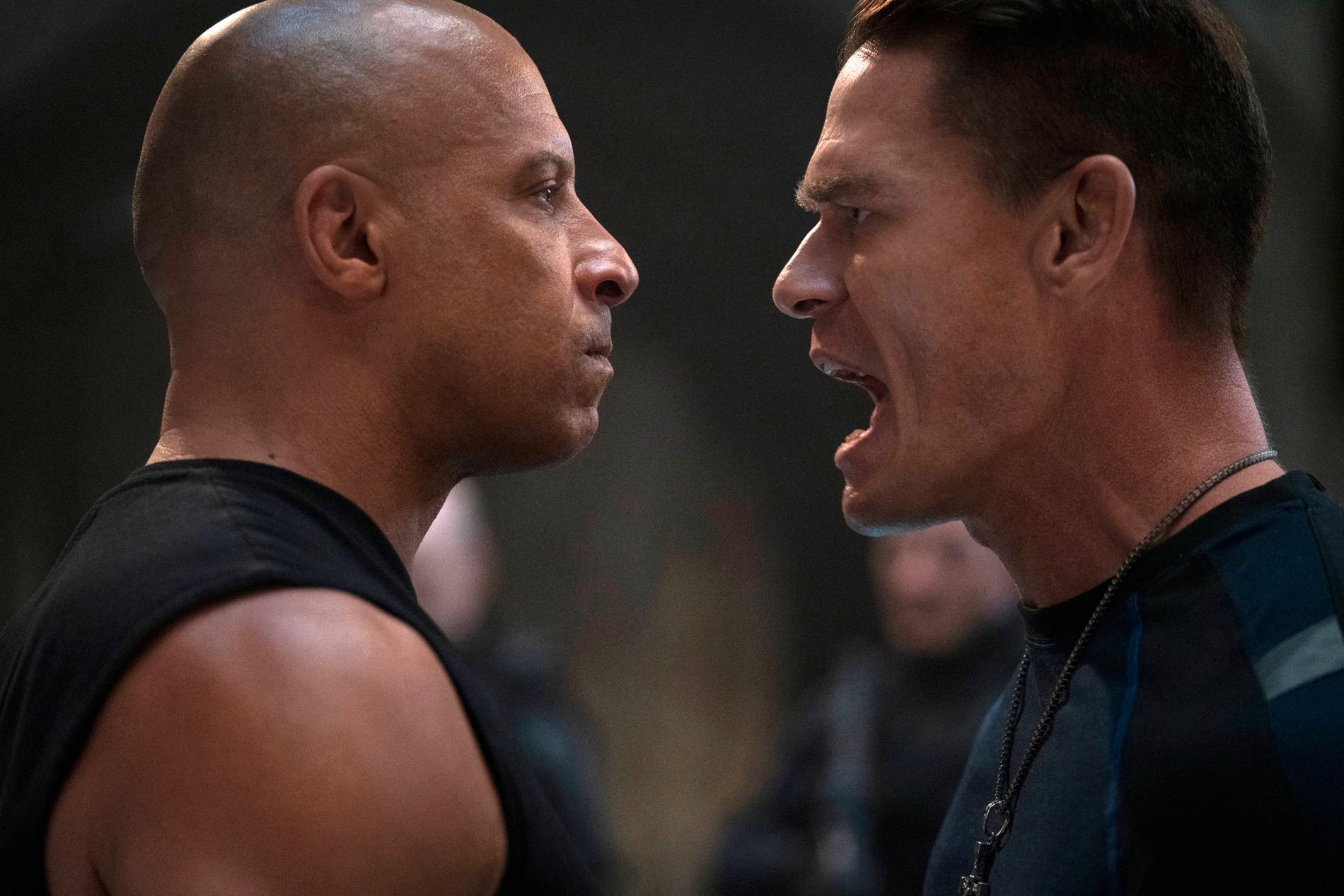Vin Diesel och John Cena i ”F9”.