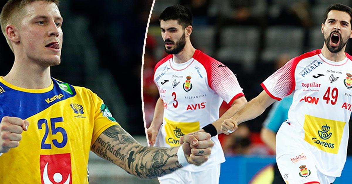 Sverige möter Spanien i EM-finalen i handboll på söndag klockan 20.30.