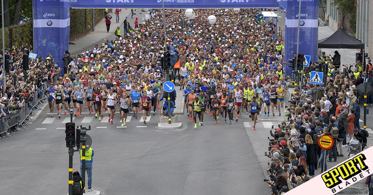 Stockholm Marathon skjuts upp.