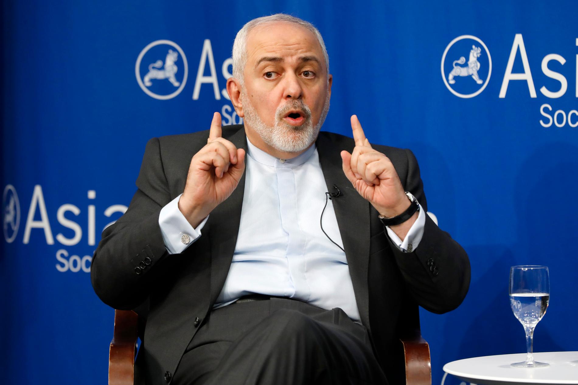 Irans utrikesminister Javad Zarif.