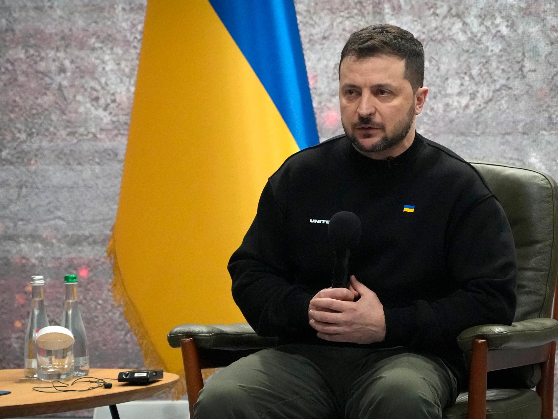 Zelenskyj: Ukraina tog sig igenom svår vinter