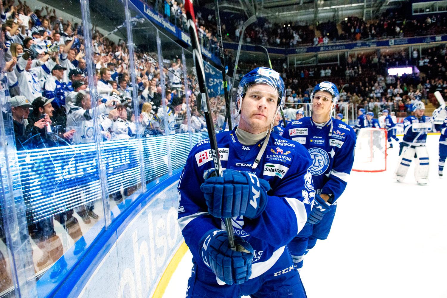 Jens Bergenström har spelat flera säsonger i SHL med Leksand.