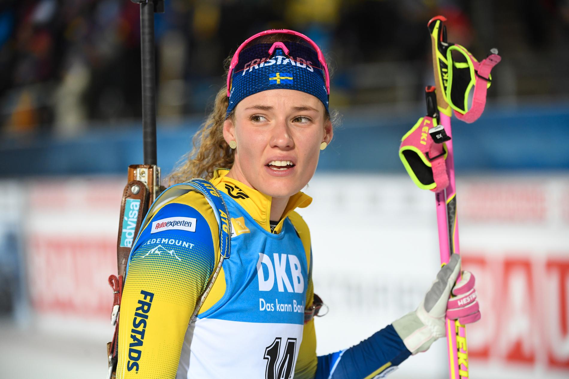Kommer Hanna Öberg att köra alla distanser på årets VM, eller vilas hon i någon tävling? Det återstår att se. Arkivbild.