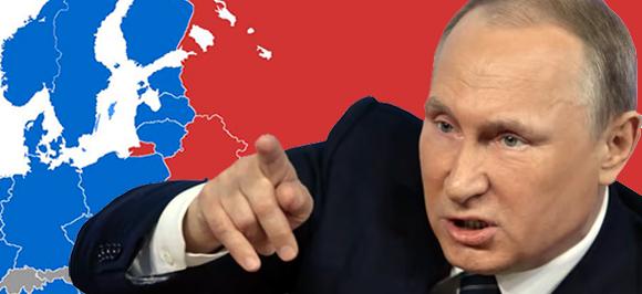 Putin rasar efter ”upptrappning”: Europa är i fara