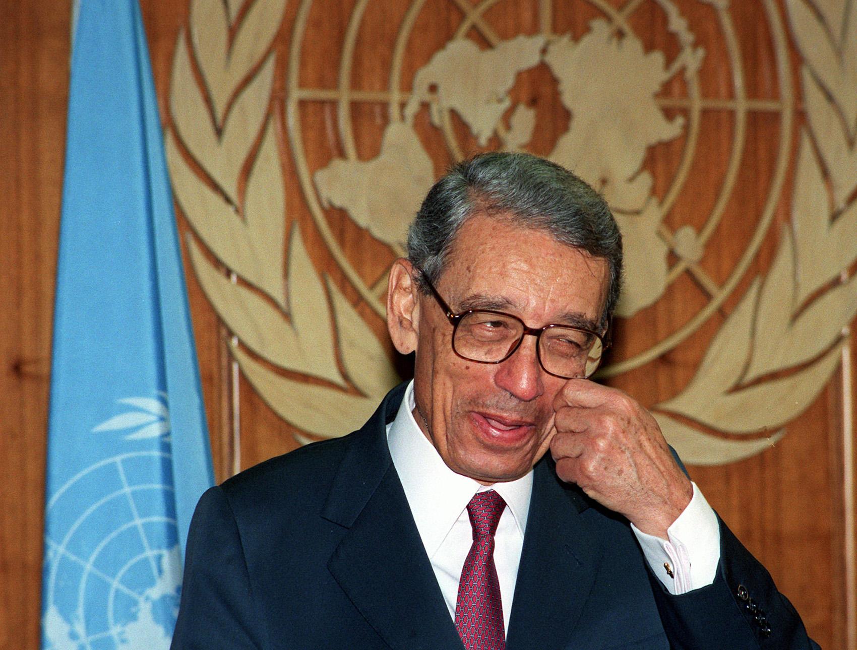 FN:s tidigare generalsekreterare Boutros Boutros-Ghali är död.
