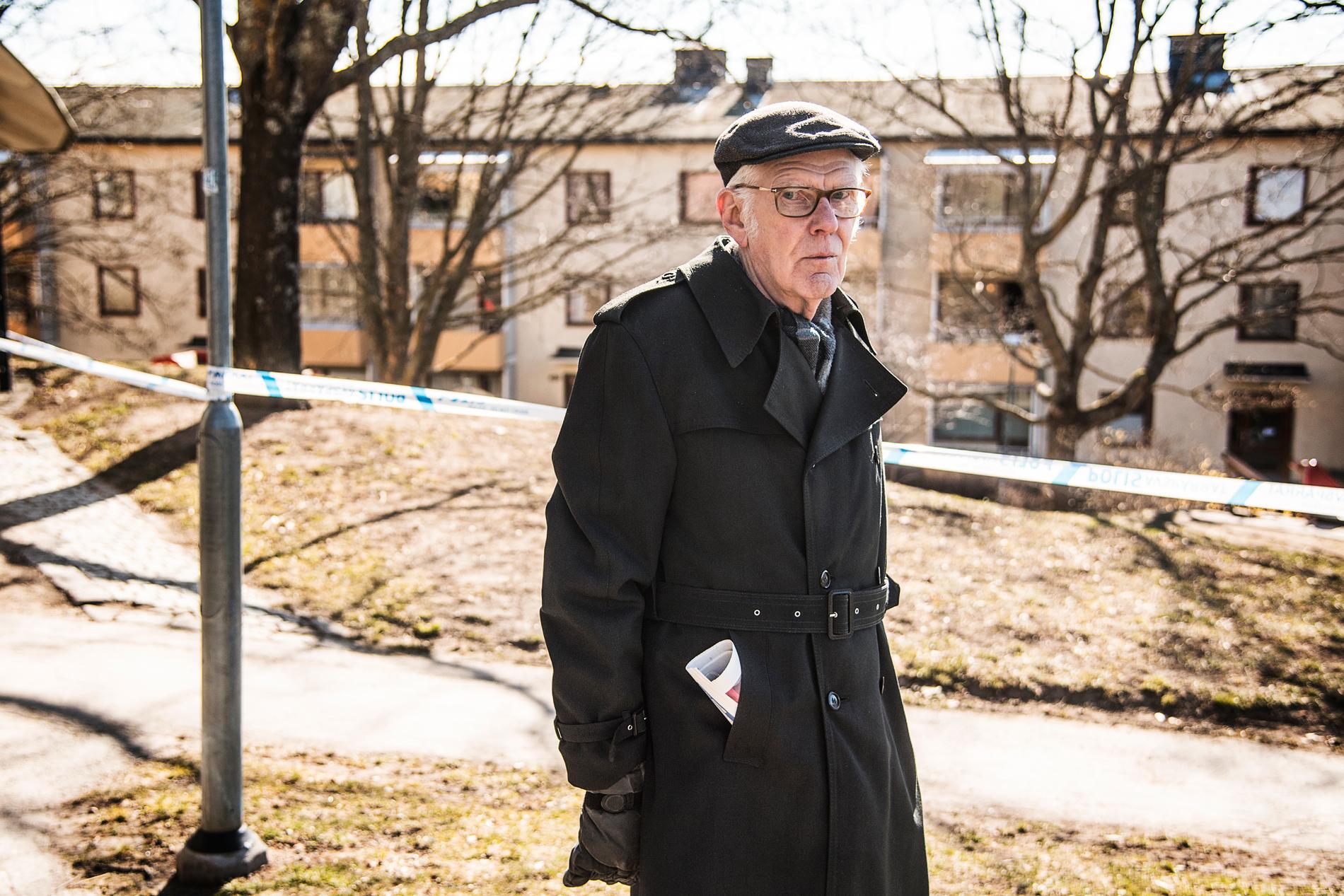 84-årige Bengt Duberg har bott i Sätra sedan området var nybyggt på 60-talet. 